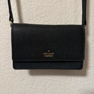 Kate Spade Elegant Black Crossbody Bag